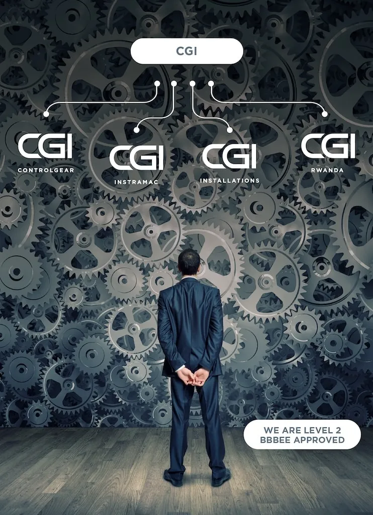 CGI company structure infographic